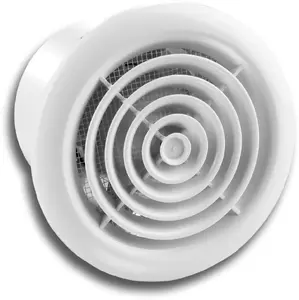 Ventika CENTRO D150KSEL Ceiling Fan 150mm 230V 24W 125m3/h 38dB with Ball Bearings