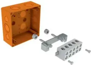 Kopos KSK 100 PO virsapmetuma elektriskā sadales kārba IP66 oranža