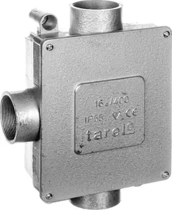 Tarel 068-V metāla sadales kārba, 5-polu, 16mm2, 3 ievadi, IP55