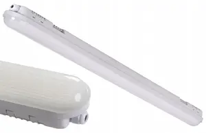 Kanlux MAH MAX 48W LED Hermetic Luminaire, 9650lm, 4000K, IP66, IK08