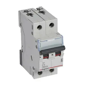 Автоматический выключатель Legrand TX3, 2 полюса, тип C, 1А, 6кА