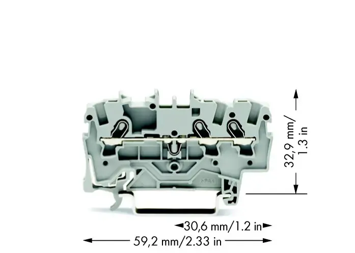 Wago 2001-1301 3-vadu spailes bloks Photo 2