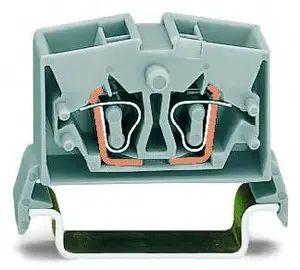Wago 264-731 4-Conductor Terminal Block, 2.5 mm², Blue