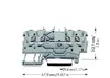 Wago 2000-1401 4-vadu spailes bloks Photo 2