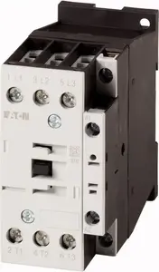 Eaton DILM17-01 jaudas kontaktors, 17A, 3-polu, 200-240V DC spole, 1NC palīgkontakts