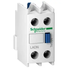 Schneider Electric LADN02 Auxiliary Contact Block, 2NC Front Mounting