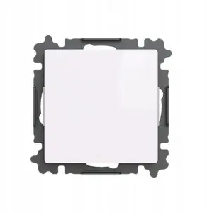 ABB ZONI Smooth Blanking Plate, White, 3902T-A00001