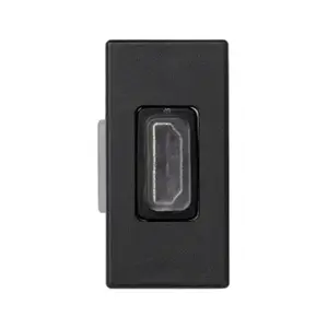 Kontakt-Simon K129B/14 HDMI Outlet Box Accessory, Grey