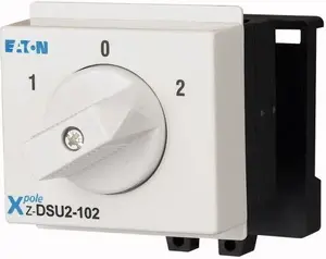Поворотный переключатель Eaton Z-DSU2-102, 1-0-2, 20А, 2-полюсный