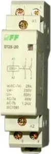 Модульный контактор F&F ST25-22 25А 2НО 2НЗ 230В AC