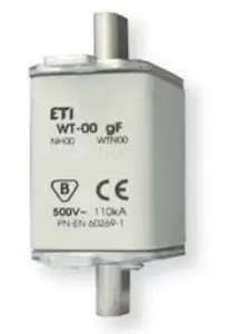 Промышленная плавкая вставка Eti-Polam WT-00/gF 50A NH00