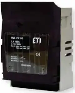 Разъединитель предохранителя Eti-Polam HVL EK 00 M8 3P 160A NH00