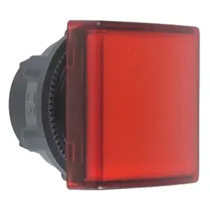 Schneider Electric ZB5CV043 kvadrātveida signāllampas galviņa 30x30mm 22mm montāžai, sarkana