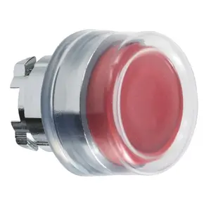Кнопочный выключатель Schneider Electric ZB4BP4, красный, металлический корпус