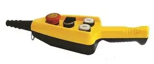 Promet T0-PARK4SB Control Station with 2 Push Buttons, 1 Emergency Stop, and 1 Selector Switch