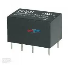 Relpol RSM822-6112-85-S012 Subminiature Relay 2P 12V DC 2A/24V DC Sensitive Coil