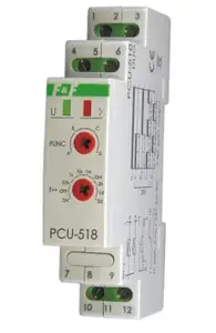 F&F PCU-518 DUO Time Relay with External Time Setting Potentiometer