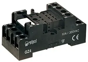 Relpol GZ4 Relay Socket for R4 Relays