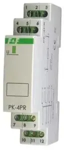 F&F PK-4PR 230V Electromagnetic Relay 2NO 2NC 8A 230V AC