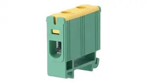 Simet ZGX sliežu spailes bloks 1x16 mm2 dzelteni-zaļš