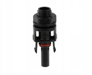 MOREK MAP2106B40 MC4 Female Panel-Mount Photovoltaic Connector, 2.5-6mm2, 1500VDC, IP68