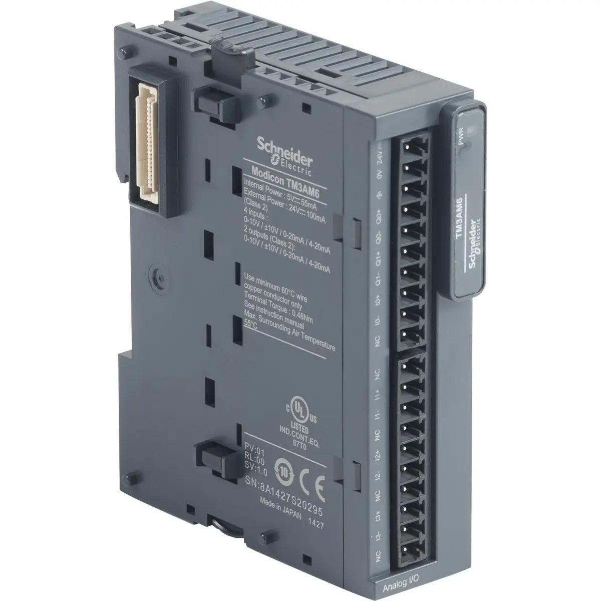 Schneider Electric TM3AM6 PLC I/O modulis