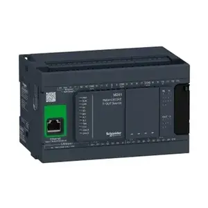 Программируемый логический контроллер Schneider Electric Modicon M241 TM241CEC24T, 24 входа/выхода, транзисторный выход, Ethernet, CANopen