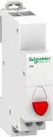 Кнопка одинарная Schneider Electric iPB-20-01-R с самовозвратом 20А 1НЗ красная