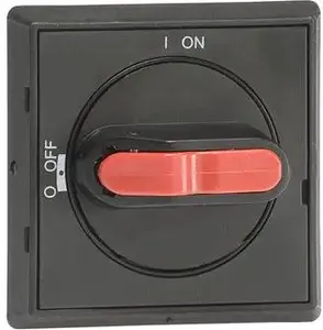 ABB OHBS2PJ Black Selector Handle for OT16-32FT Switches with IP65 Protection and Locking