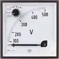 Lumel E615 Voltmeter with N-type Switch 500V