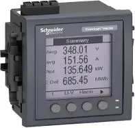 Измеритель мощности Schneider Electric PM5111 для монтажа на панель с поддержкой Modbus, MID и гармоник