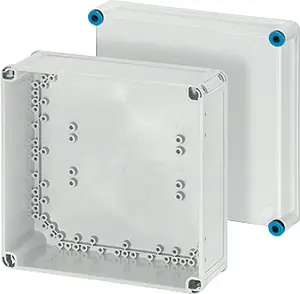 Корпус Hensel K 0201, 300 x 300 x 170 мм, IP65, сплошная крышка