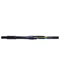 Cellpack SMH4 6-25 termorukuma caurule, 0.5 m, melna