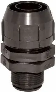 Кабельный ввод для защитных труб Ergom PG13.5 IP66 черный