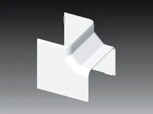 Kopos EKE Internal Corner Cover for Cable Trunking 100 x 60 mm White