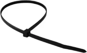 EM Group Cable Tie 200x2.6 mm Black UV Resistant 100 pcs