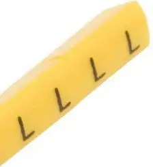 Ergom OZ-0/L Wire Marker, Yellow, 100 pcs