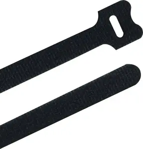 EM Group MAGIC līplentes savilcējs 200x12,5 mm melns 10 gab.