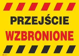 ANRO brīdinājuma zīme Ieeja aizliegta