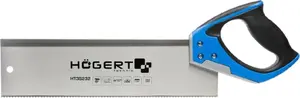 Ножовка с обушком Högert Technik 350 мм, 11 TPI, закаленные зубья с двойной заточкой