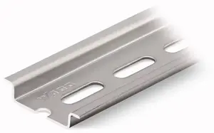 Wago 210-115 Mounting Rail 35x7.5mm Steel Chrome