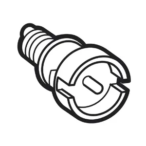 Двухбородочный ключ-вставка Legrand 020296 для шкафов Photo 1