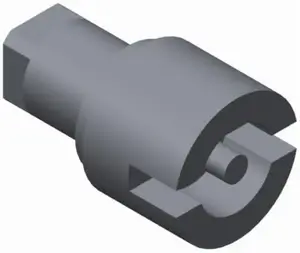 Hager FL97Z Double-Bit 3mm Lock Insert for Orion+ Enclosures