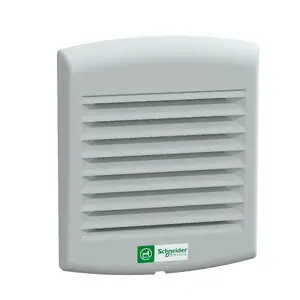 Schneider Electric ClimaSys Forced Ventilation Fan 230V 38m3/h with Outlet Grille and G2 Filter