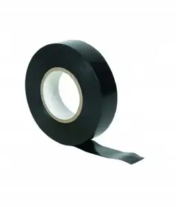 Düwi Electrical Insulation Tape PVC Black 0.13mm x 19mm x 25m