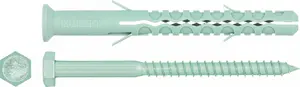 Дюбель Koelner KD-10120 10x120 мм с шестигранным шурупом, 25 шт.