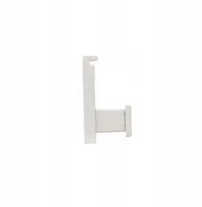 Kontakt-Simon Single Hook for Line Frames, Matte Light Gray
