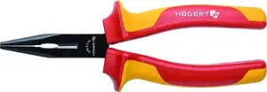 Högert Technik HT1P917 VDE Insulated Long Nose Pliers, 200 mm, 1000 V