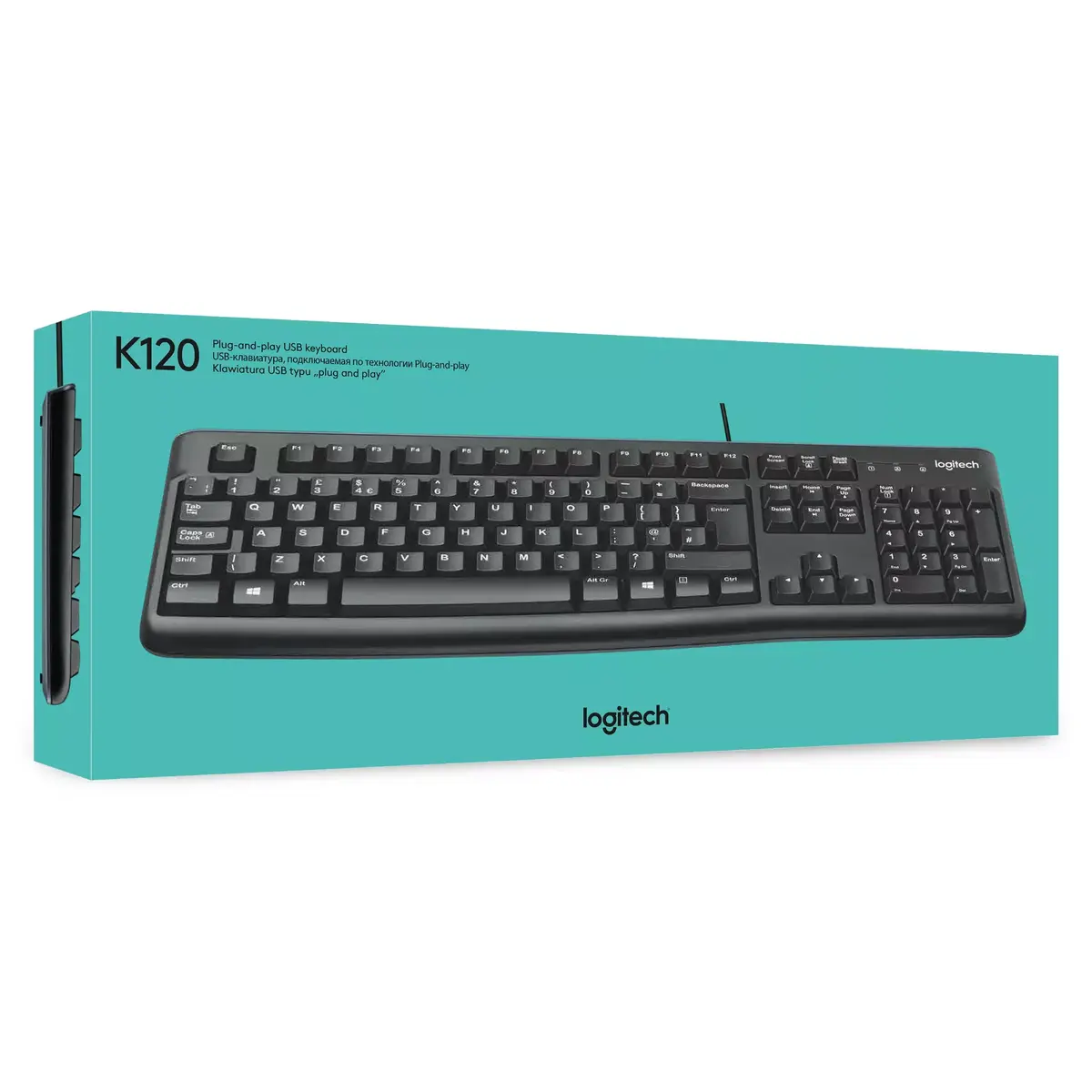 Клавиатура Logitech US K120 Photo 7