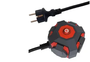 Удлинитель силовой Düwi Power Globe для мастерских, IP44, H07RN-F 3G1.5 мм2, 1.4 м